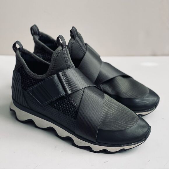 Sorel Kinetic Sneak Alpine Tundra Black Size 8.5 - Picture 2 of 10